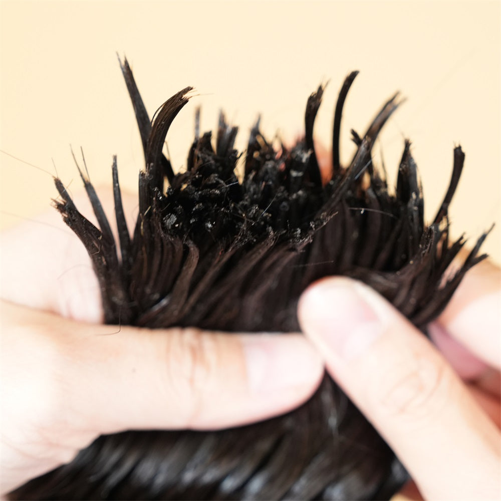 Pre-divided Braiding Hair 3 Bundles Deep Wave Bulk Human Hair