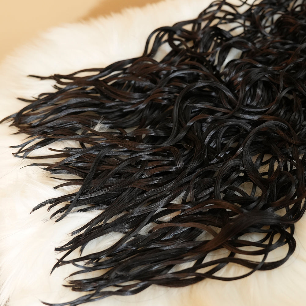 Pre-divided Braiding Hair Water Wave Braiding Hair Bulk Human Hair