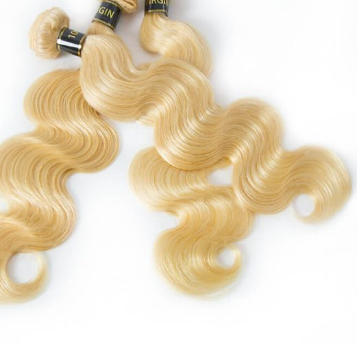 613 Blonde Body Wave Hair 3 Bundle Deals